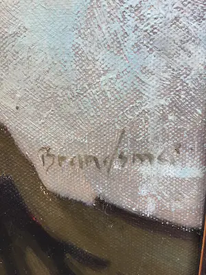 Jeanne van Hall - Rokend Jongetje kopen? Bied vanaf 25!