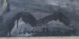 David Leviathan - Olieverf op doek, Head in the Night (Groot) kopen? Bied vanaf 1!