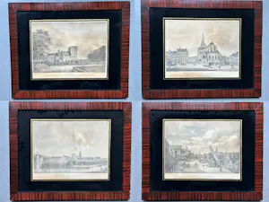 Onbekend - Set van 4 pentekeningen Breda kaufen? Bieten Sie von 100!
