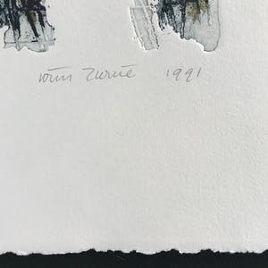 Wim Zurne - Mooie kleurenets - Gesigneerd - 23/30 - 1992 - 'Relikwie' kopen? Bied vanaf 55!