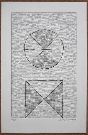 Jan Schoonhoven - Vorm, zeefdruk kopen? Bied vanaf 350!