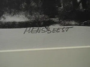 Kees Buurman - Litho - Mensbeest kopen? Bied vanaf 25!