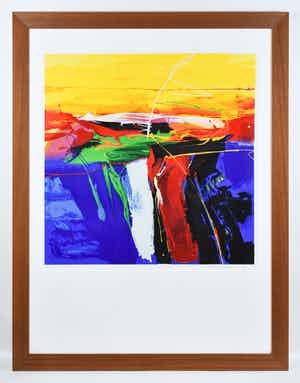 Frank Lejeune - Scheveningen II - Ingelijst - Groot verkocht voor € 50!