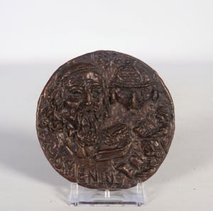 Bep van den Bergh - Brons, Penning en sculptuur van Comenius kopen? Bied vanaf 50!