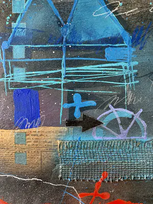 Theo Koster - De blauwe deur kopen? Bied vanaf 175!