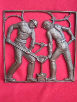 AcheterBrons (Onbekend) - Wand reliëf .? Enchérissez de 60!