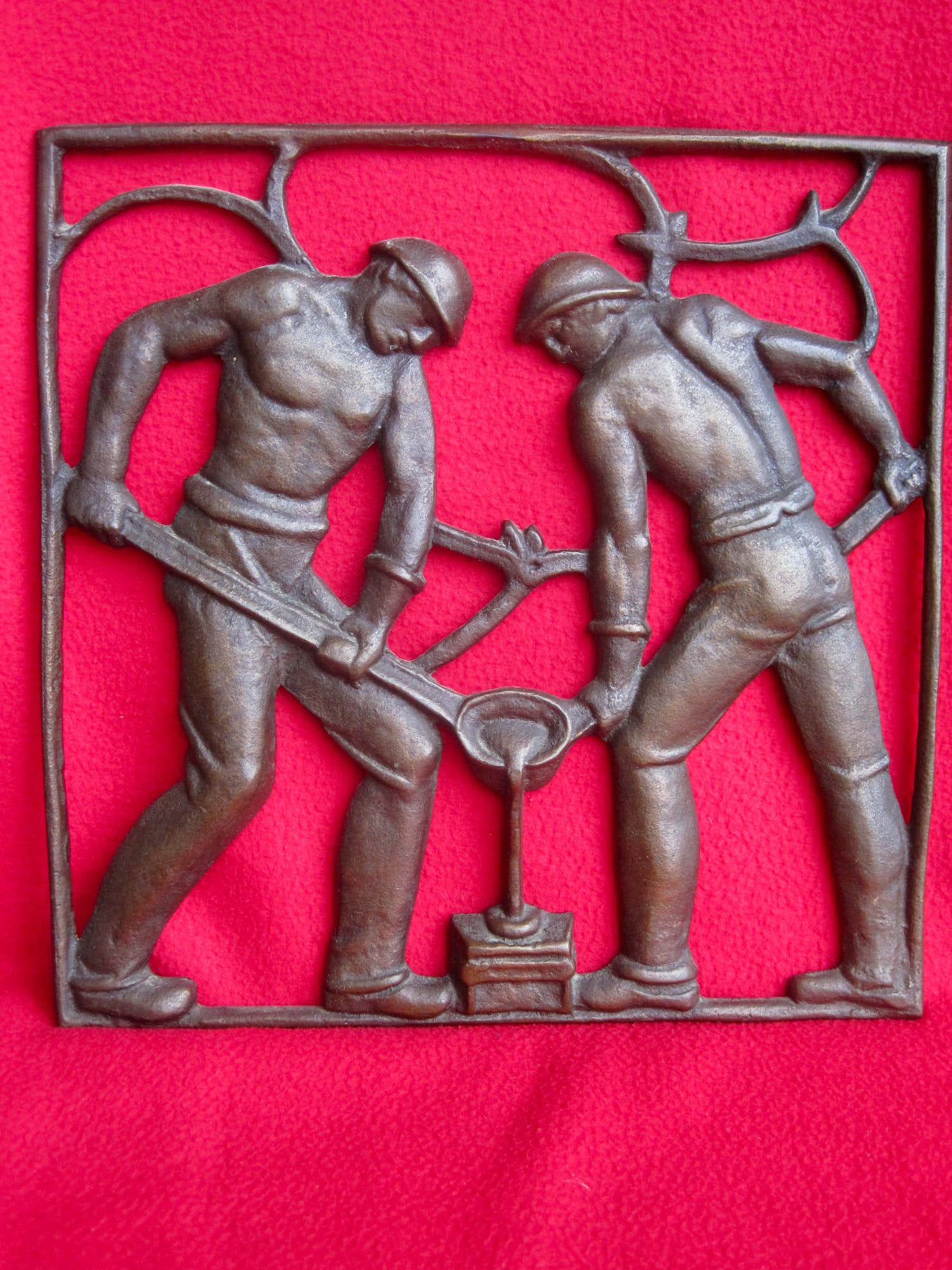 Brons (Onbekend) - Wand reliëf . kopen? Bied vanaf 60!