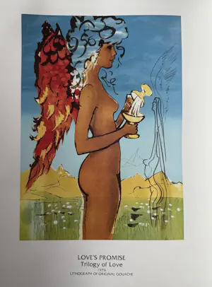Salvador Dali - "Dali in Manhattan". With a very large collection of Dali's works. kopen? Bied vanaf 30!