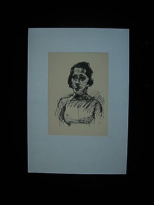 Oskar Kokoschka - Originele 1910 "der Blaue Reiter" Lithografie "portret Tilla Durieux" kopen? Bied vanaf 10!