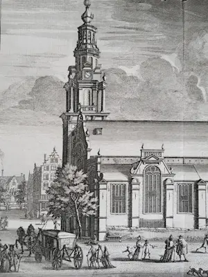 Caspar Commelin - Amsterdam, Zuiderkerk - C Commelin - 1693 kopen? Bied vanaf 50!