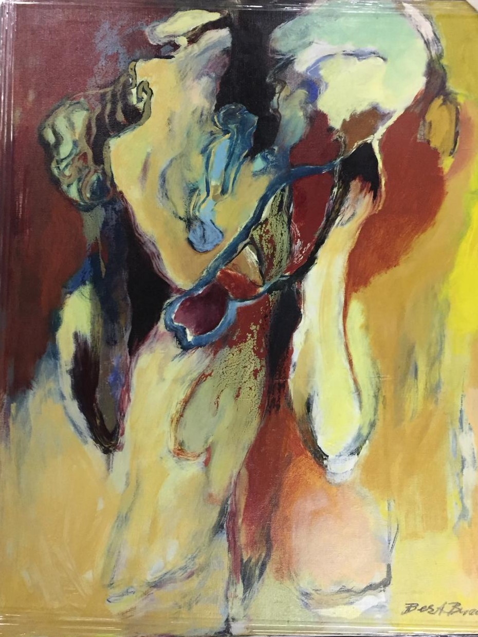 Bert Braam - zonder titel verkocht voor € 225!