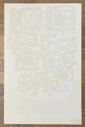 Corneille - Affiche van een historische tentoonstelling, Musée Picasso, 1963 kopen? Bied vanaf 120!