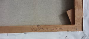 Hannes van Es - acryl op doek: geometrische compositie kopen? Bied vanaf 299!