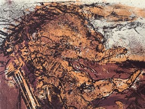 Wilfried Pas - Grote gesigneerde zeefdruk - 7/10 - Kleine oplage! - 1974 - Zelden aangeboden! kopen? Bied vanaf 55!