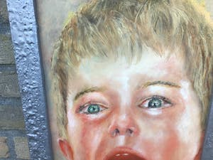 Niet of onleesbaar gesigneerd - Kinderemotie. kopen? Bied vanaf 1!