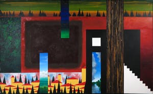 Manuel Claasen - Acryl op doek, Landschap 2004 (Zeer Groot) kopen? Bied vanaf 1!