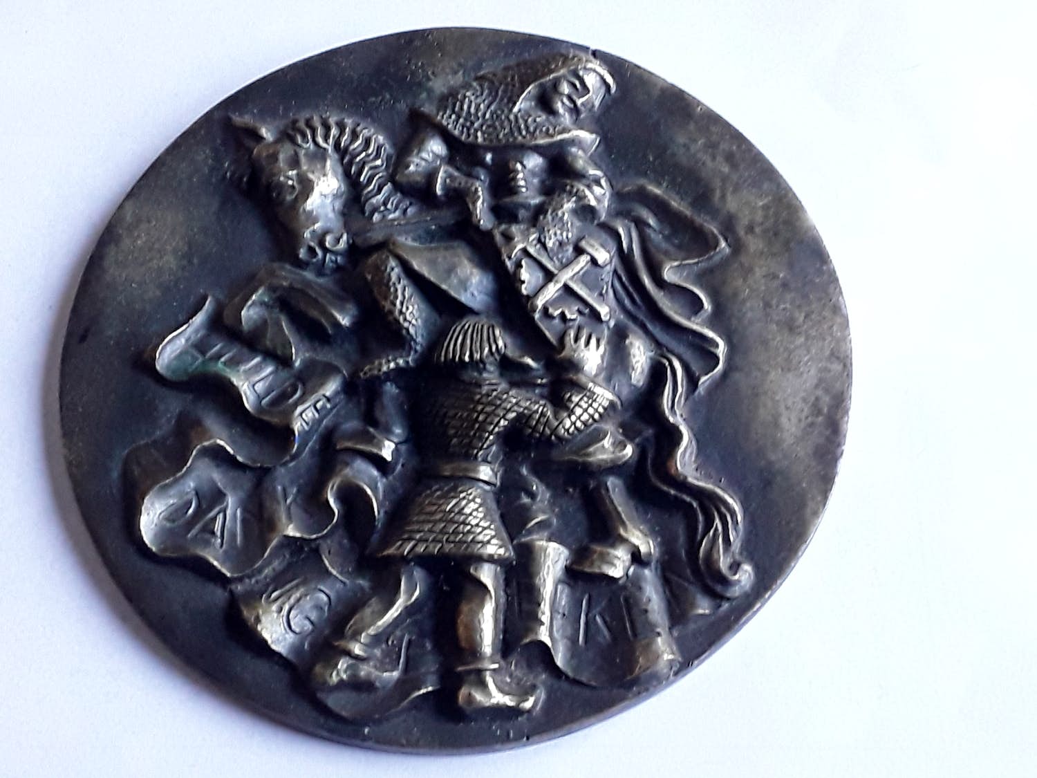 Brons (Onbekend) - Plaquette "metaal" vakbondsbestuurders Nijmegen kopen? Bied vanaf 75!