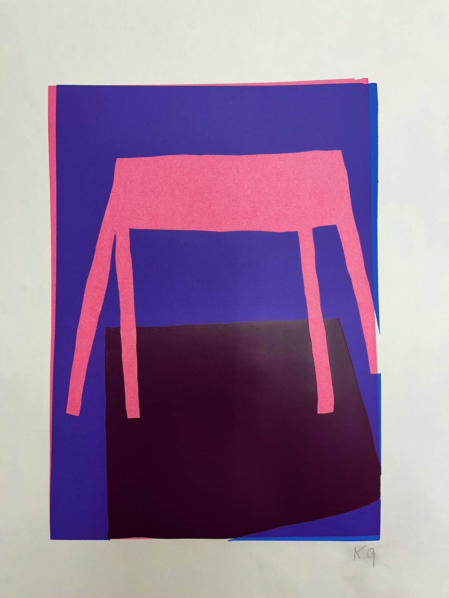 Klaas Gubbels - Compositie met tafel kopen? Bied vanaf 90!