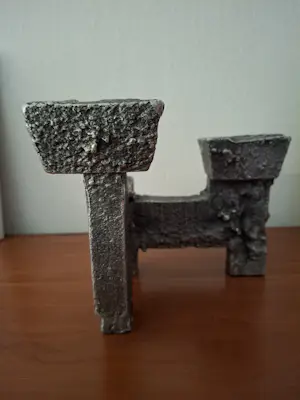 Willy Ceysens - twee armen kandelaar kopen? Bied vanaf 85!