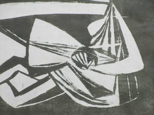 Gust Romijn - Musicerende figuur - Litho kopen? Bied vanaf 40!