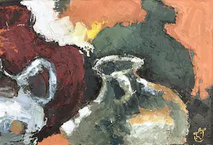 Niet of onleesbaar gesigneerd - olieverf op doek - gesigneerd rechtsonder kopen? Bied vanaf 1!