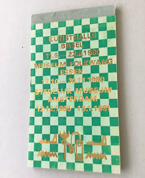 Sandro Chia - Clemente - Cucchi - De Maria - Ontani - Paladino - Tatafiori - BASEL - Zeer goed kopen? Bied vanaf 50!