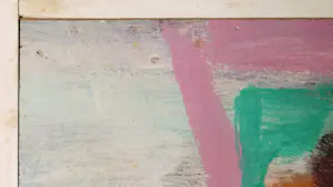 Klaas Boonstra - Olieverf op board, Abstracte compositie - Ingelijst kopen? Bied vanaf 200!