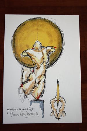 Kees Verkade - Mapje van vijf genummerde en gesigneerde zeefdrukken kopen? Bied vanaf 500!