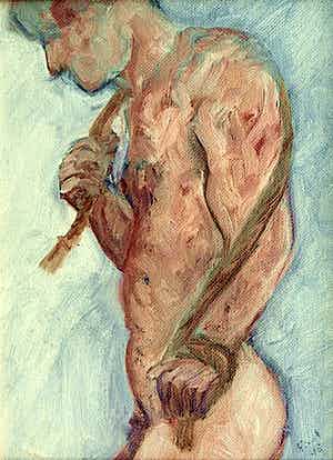 Paul Nieuwendijk - man met touw verkocht voor € 60!