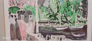 Buy Alexandre Minguet - Pont-Aven, le port? Bid from 45!