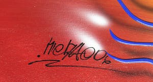 Niet of onleesbaar gesigneerd - Acryl op doek, Zonder titel (Groot) kopen? Bied vanaf 1!