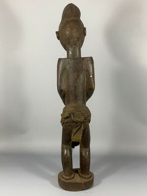 Igbo - 181214 - Large Old Nice Tribal used African Igbo figure - Nigeria kopen? Bied vanaf 145!
