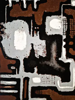 Wim Motz - Jaren 60 - geometrisch abstracte kleuren-lithografie "Platz" - gesigneerd kopen? Bied vanaf 39!