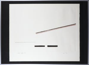 Adri Frigge - Kleurenets, Zonder titel - Ingelijst kopen? Bied vanaf 35!