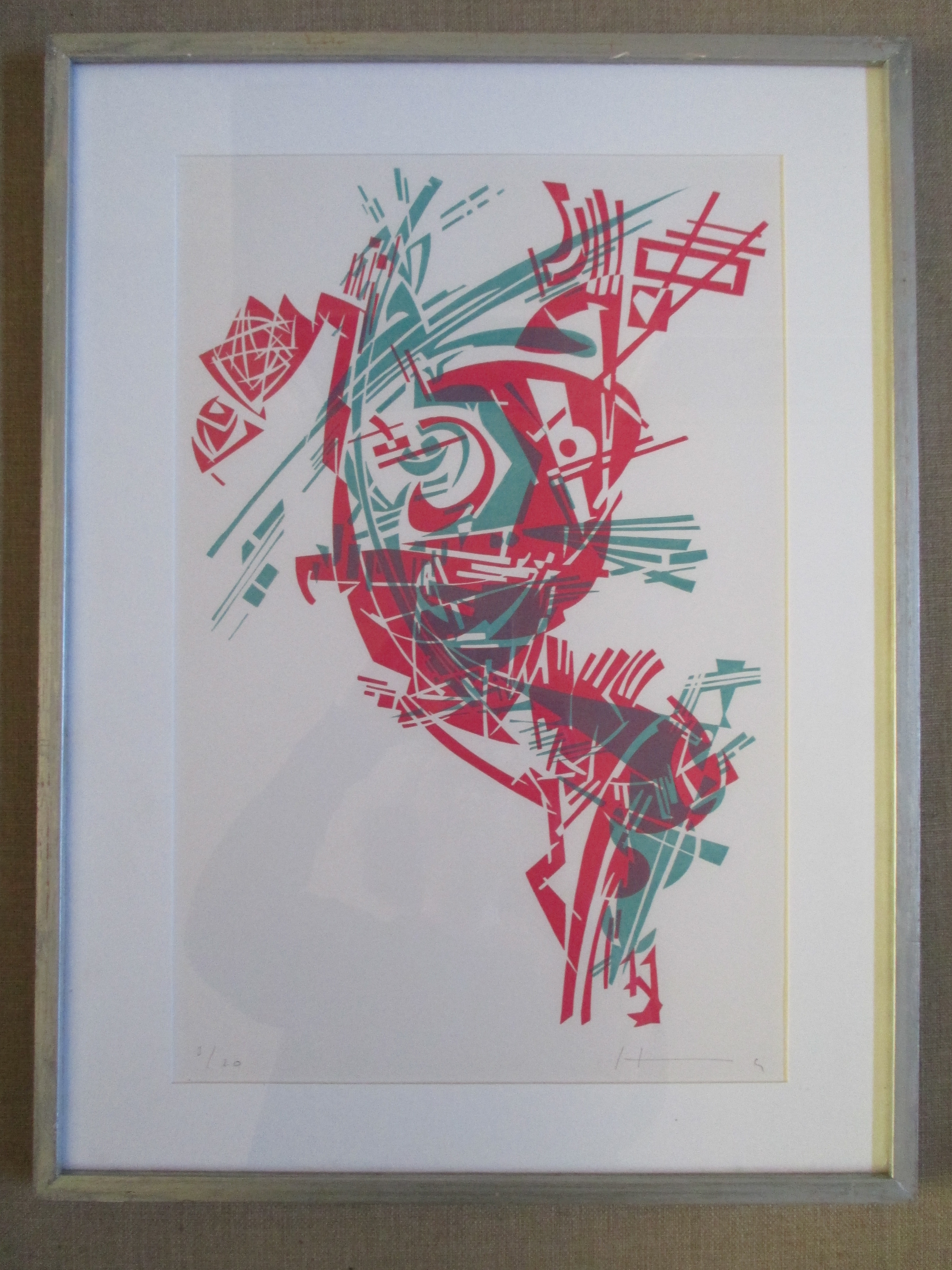 Pavel Husa - Ingelijste Lino 3/20 kopen? Bied vanaf 35!