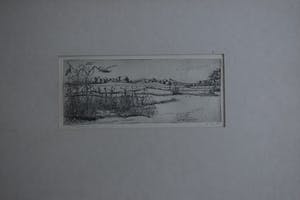 Theo Hoogewerf - Ets - Landschap kopen? Bied vanaf 50!