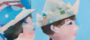 Dirkje Kuik - Monumentaal drie-luik, Jaargetijde - Ingelijst (Zeer groot!) kopen? Bied vanaf 1!