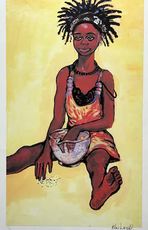 Peter Klashorst - Zonder titel kopen? Bied vanaf 30!