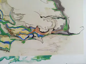 Niet of onleesbaar gesigneerd - S. Lack, abstract werk kopen? Bied vanaf 1!