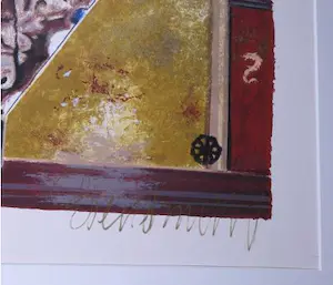 Gerti Bierenbroodspot - D52305 Zeefdruk, Fresco - Ingelijst (Groot) kopen? Bied vanaf 50!