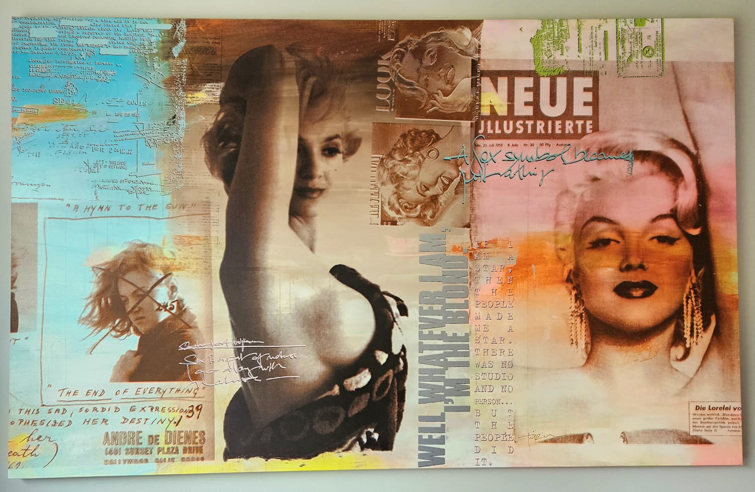 Jörg Döring - Marilyn Monroe (Well whatever I am, I'm the blond) kopen? Bied vanaf 2500!