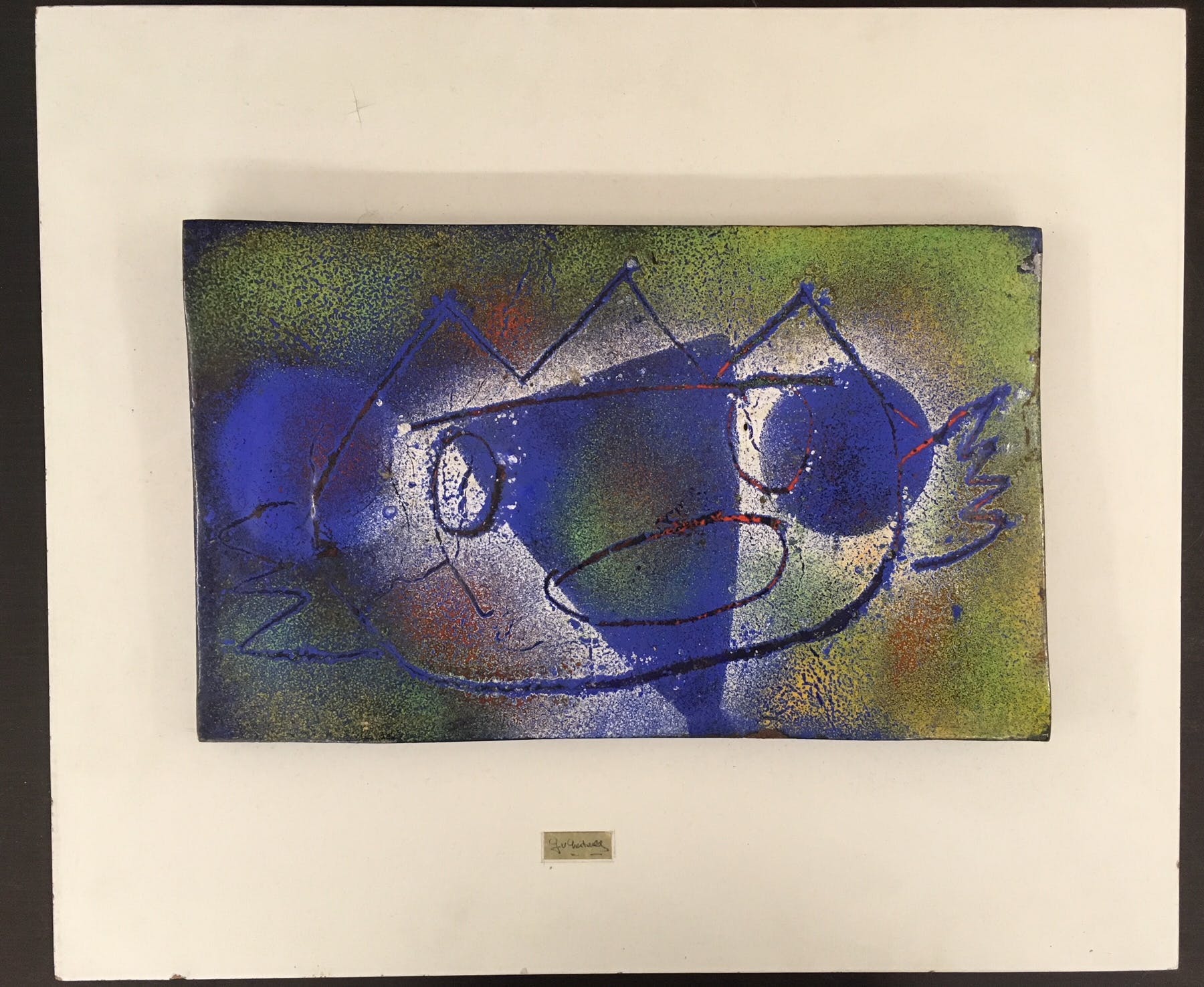 Niet of onleesbaar gesigneerd - email op paneel, Maskerade kopen? Bied vanaf 1!