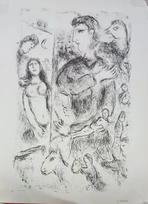 Marc Chagall - "Les Lilas" & "Création" kopen? Bied vanaf 45!