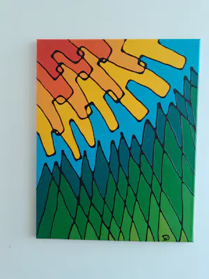 Wiesje van Dam - The sun shines over the reedlands kopen? Bied vanaf 40!