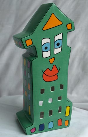 James Rizzi - Porseleinen windlicht / waxinelichthouder / Night Light kopen? Bied vanaf 1!
