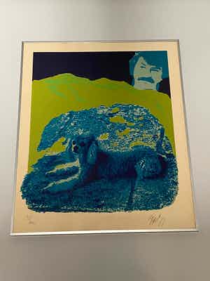 Karel Appel - Tuesday- Coocky verkocht voor € 175!