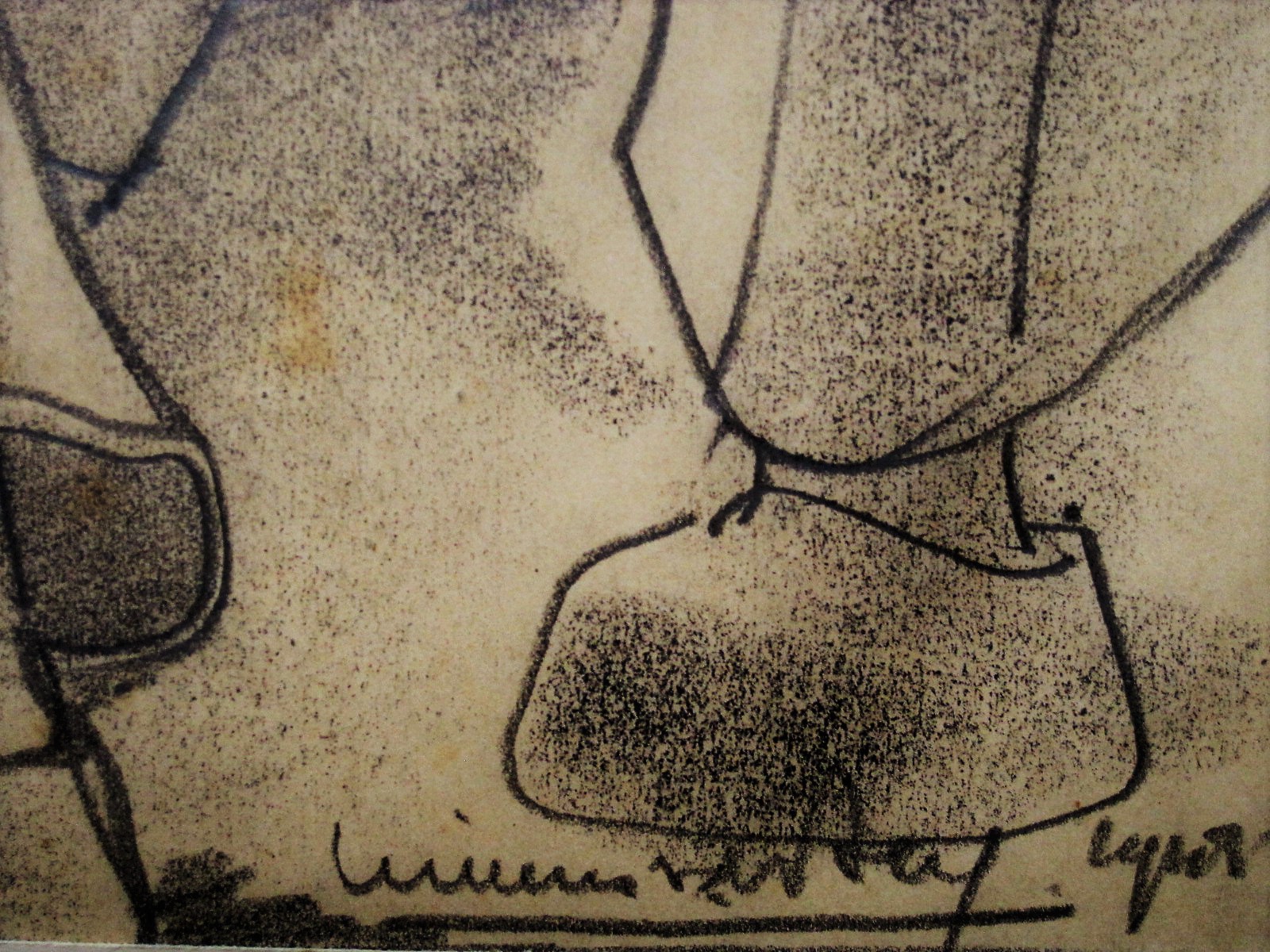 Willem van den Berg - ZELDZAAM! vroege houtskooltekening "Scheveningen -Vissers halen vangst binnen" kopen? Bied vanaf 1!