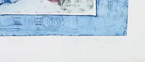 Karin Campfens - Ets, Zonder titel (Figuren liggend onder een deken) kopen? Bied vanaf 35!