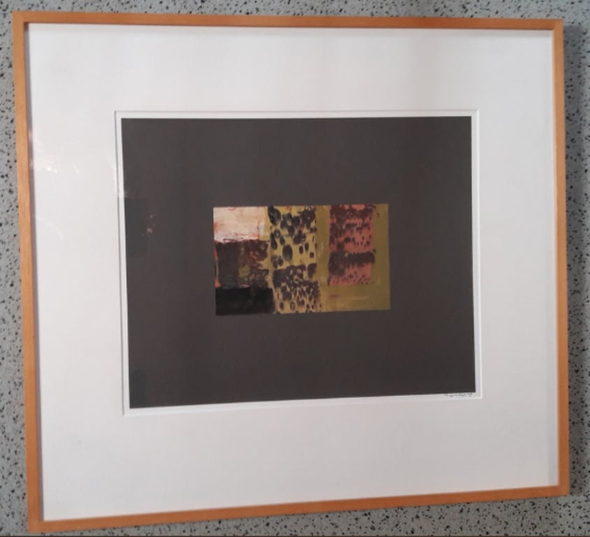 Bert Loerakker - Bert Loerakker , zonder titel , gesigneerd verkocht voor € 40!