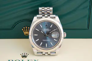 130- Originele Rolex 126334 -Oyster Perpetual Datejust II 41 extra schakel ZGAN! kopen? Bied vanaf 7200!